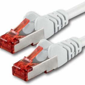 Câble Ethernet Cat 6 S-FTP 2 mètres blanc