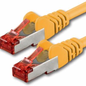Câble Ethernet Cat 6 S-FTP 2 mètres jaune